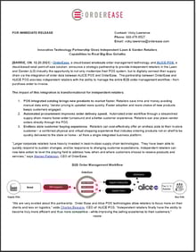 AlicePOS and OrderEase Partnership