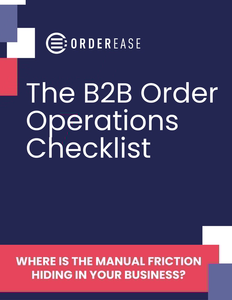 Copy of The B2B Order Operations Checklist Copy of The B2B Order Operations Checklist