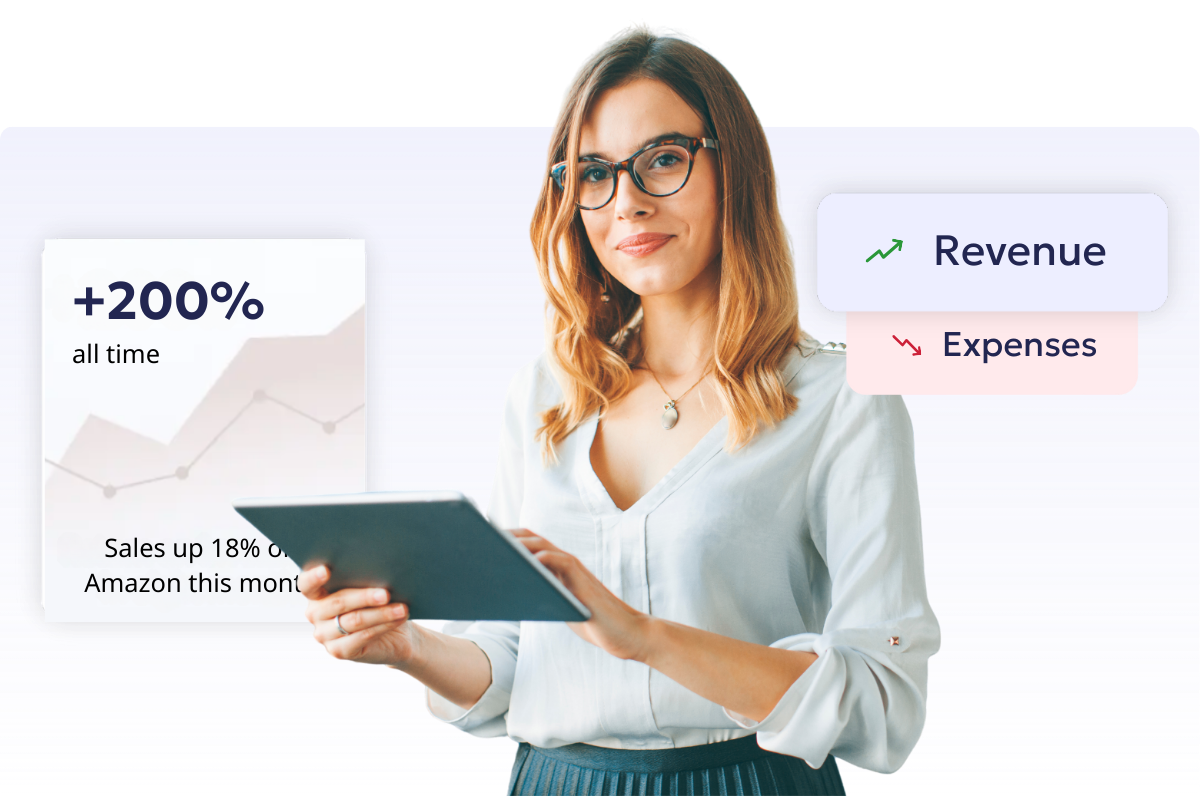Image showing ecommerce manager using ecommerce order management system to unify all orders