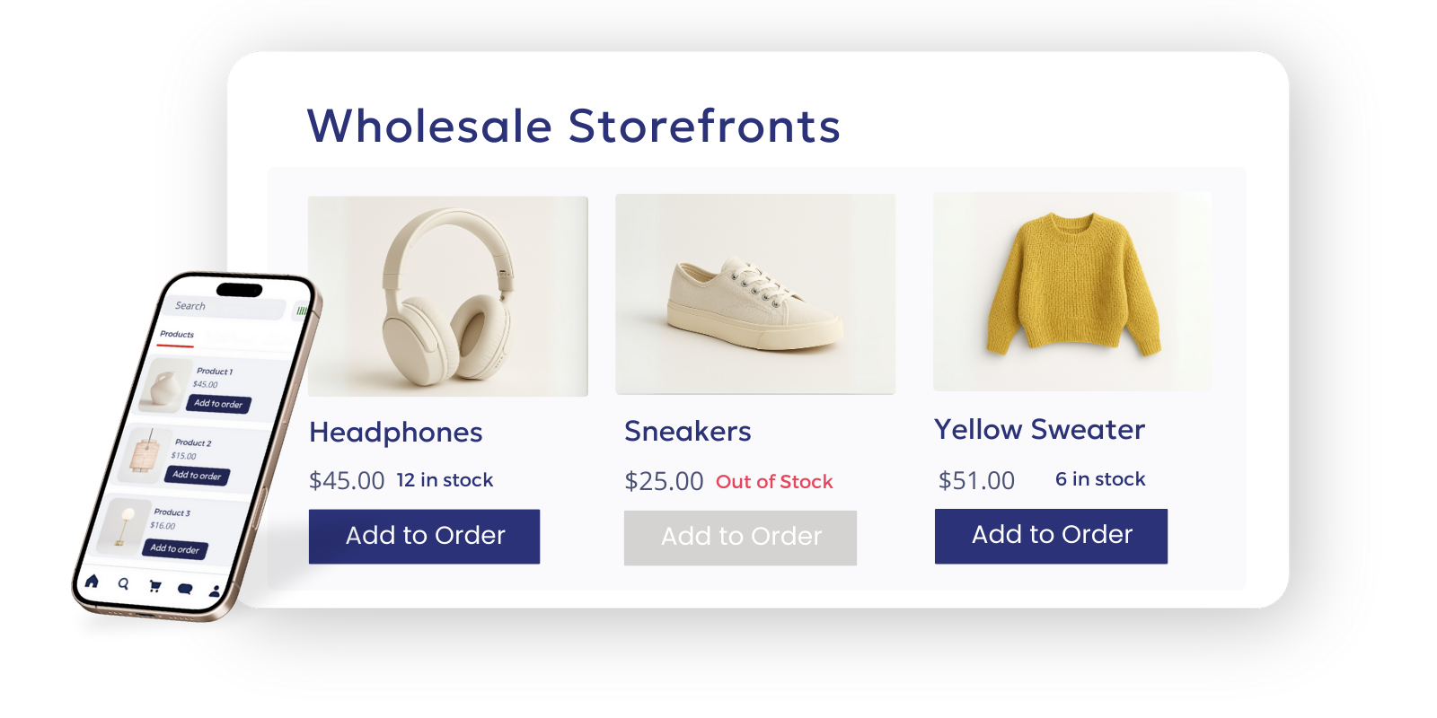 Custom Wholesale Ordering Experiences with OrderEase, B2B Order Management for retailers