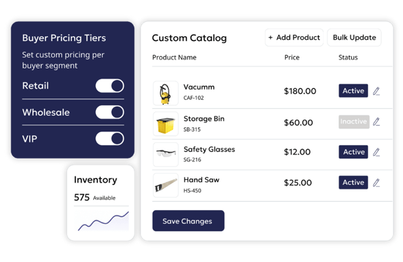 Advanced pricing term tiers available with B2B ecommerce platforms 