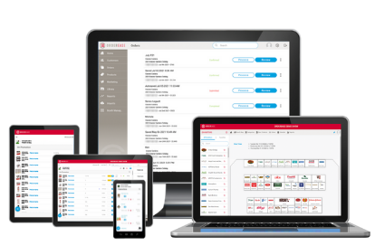 Cloud based trade show order taking app