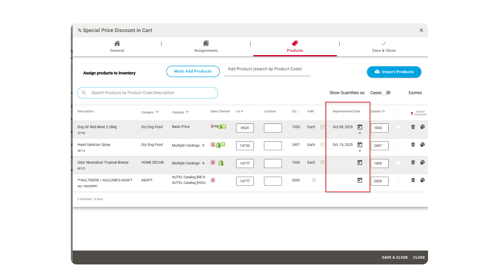 ‘Brand’ and ‘Item Tag’ now display in order details report in OrderEase