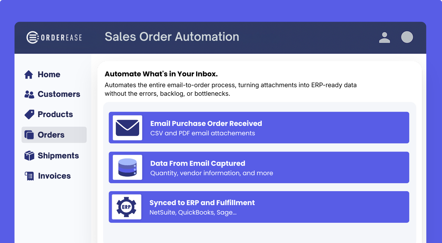 OrderEase | Email Orders Automation