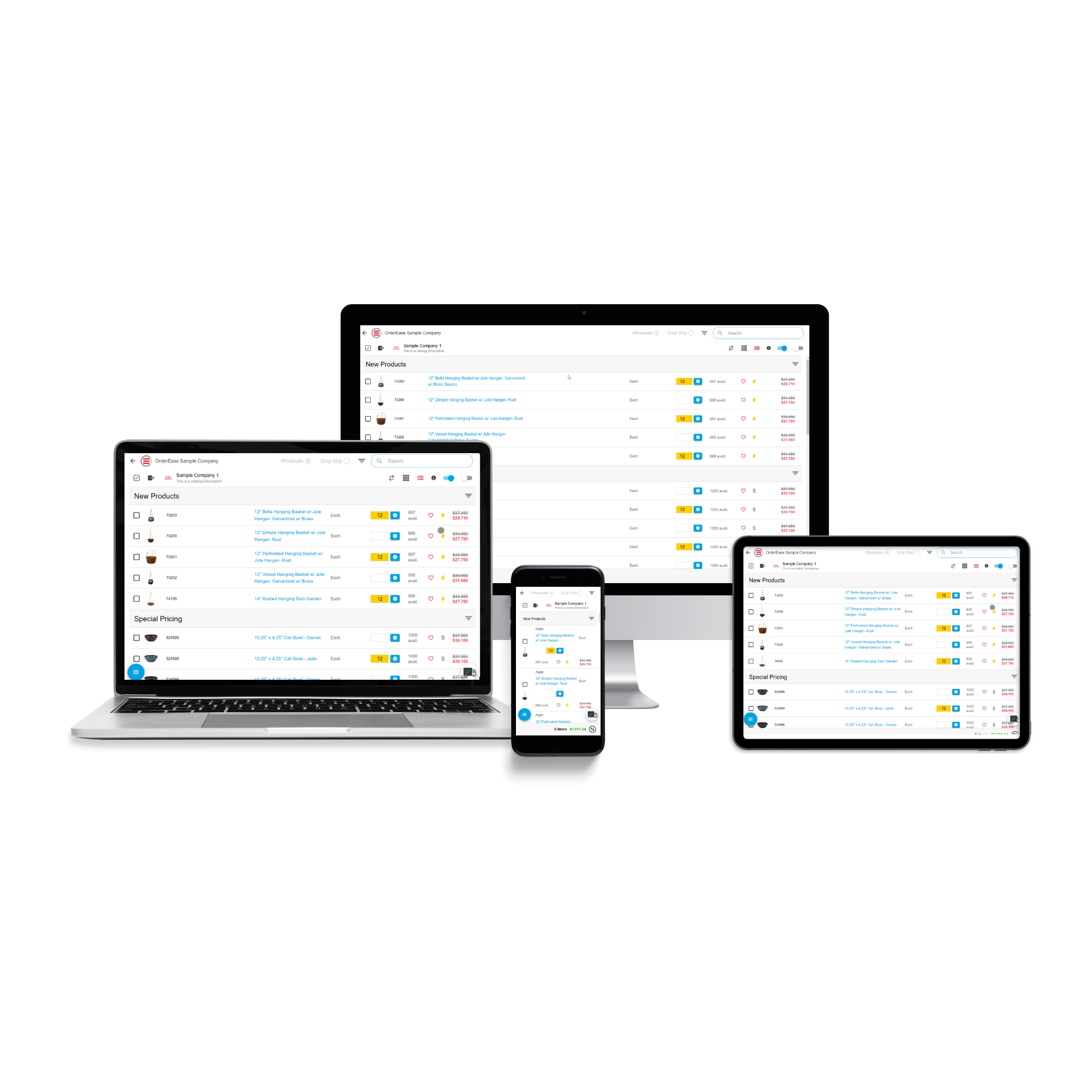 OrderEase Device Grouping