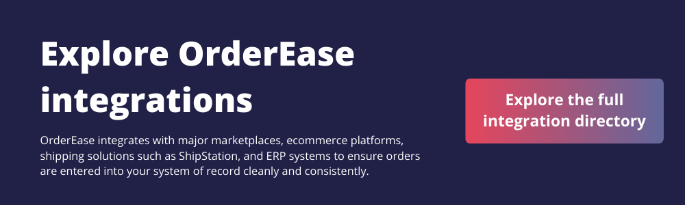 OrderEase integrations