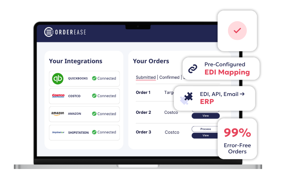 OrderEase Infor ecommerce integration and 99% error-free order processing