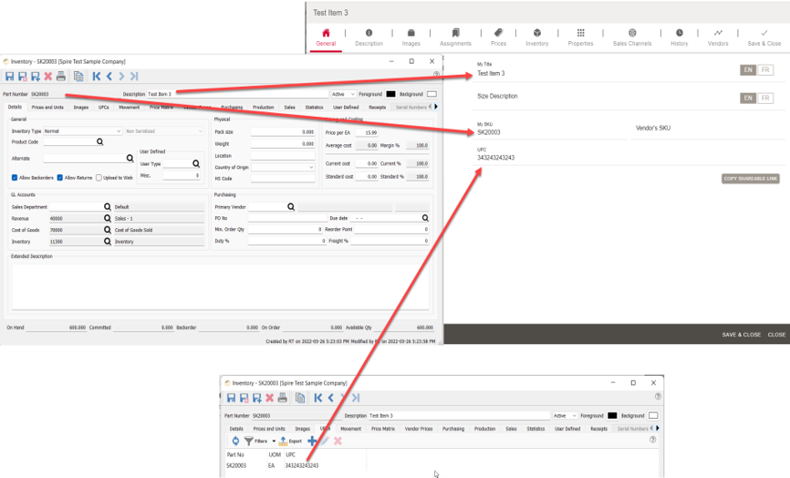 Spire integration front end development process