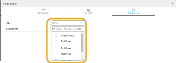 Adding multiple groups to a single knowledge center