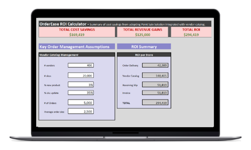 Retail ROI Calculator Screen 500x300