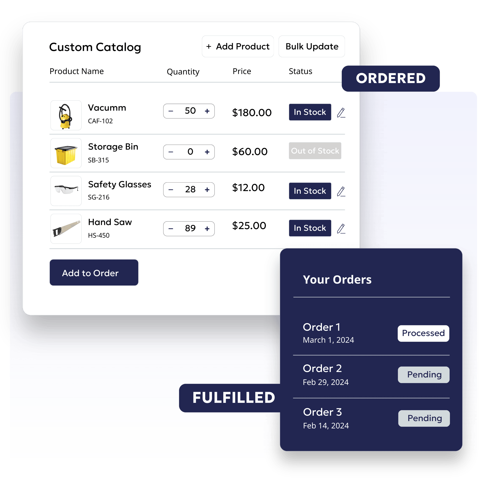 Sales Rep Order Taking App