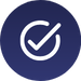check mark icon for exception handling and alerts