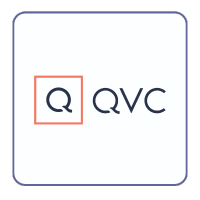QVC logo, for QuickBooks Online