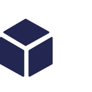 Box icon showing inventory that is processed between systems using OrderEase