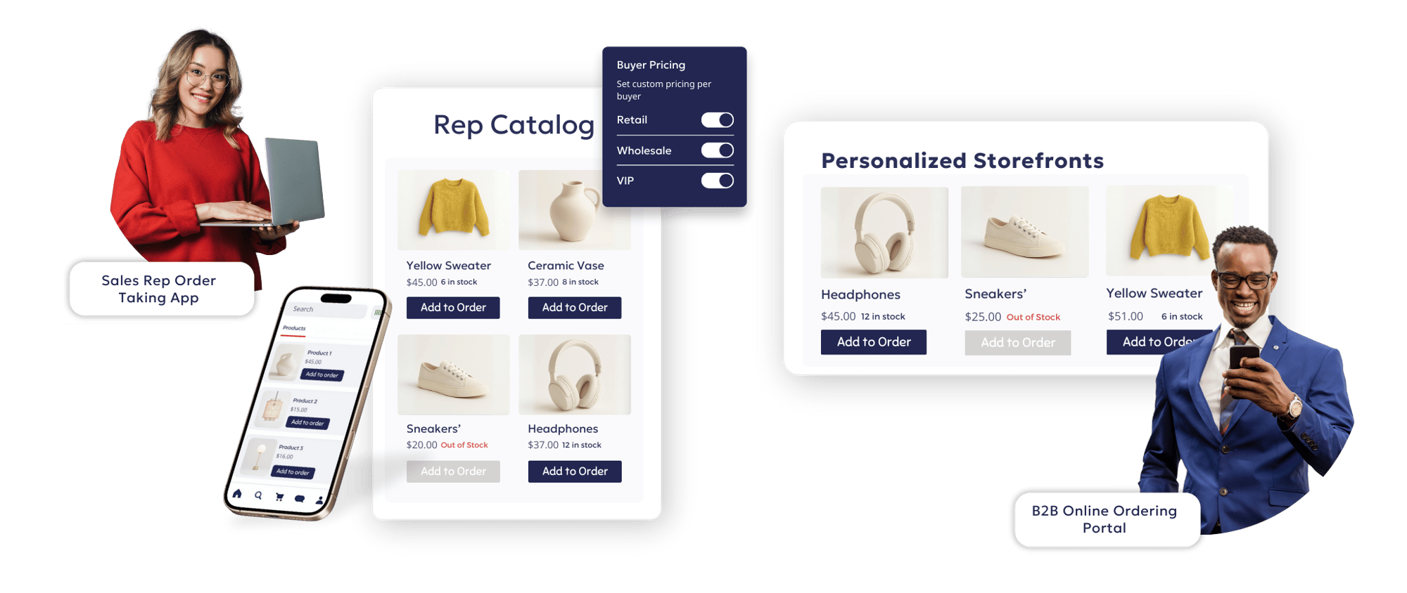 OrderEase | Unified Sales Order Capture – Rep Apps, Portals & Personalized Storefronts in One Platform