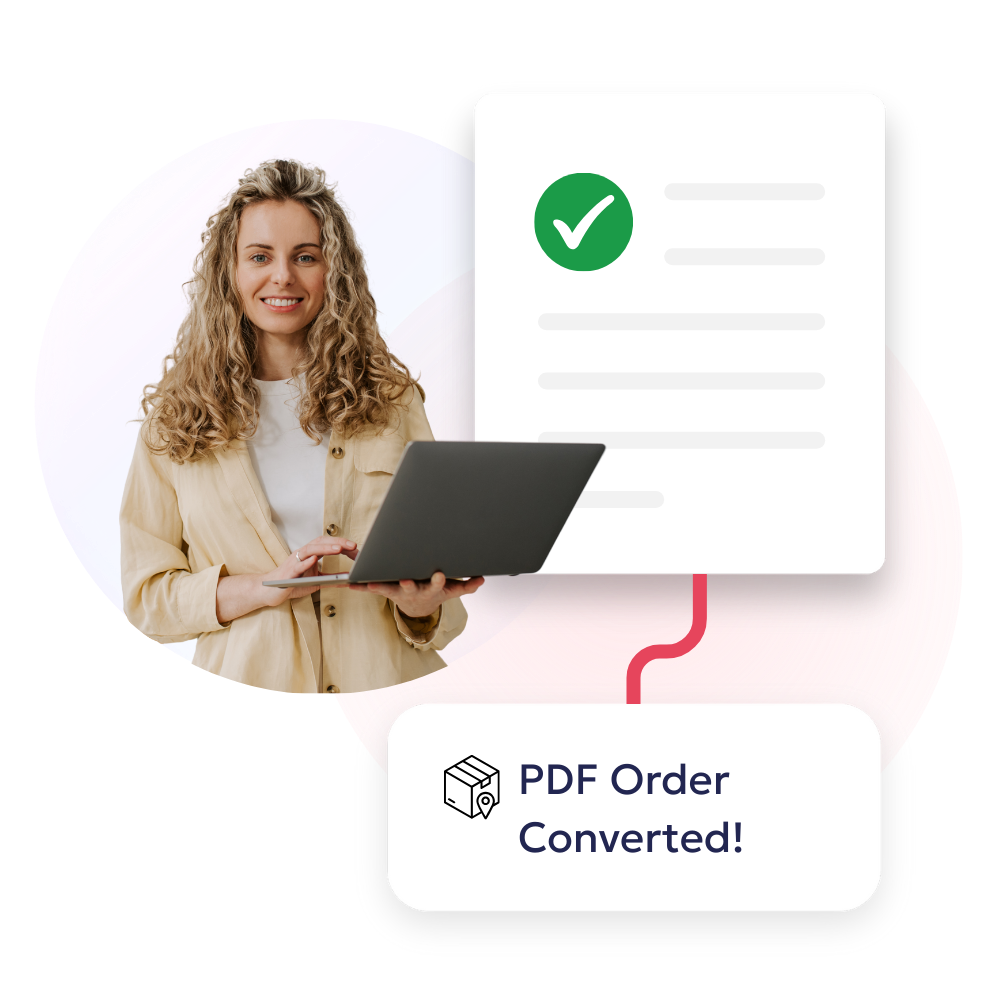 OCR ERP integration for PDF orders