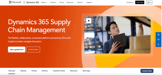 Dynamics 365 Supply Chain Management