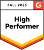 OrderEase | 2025 G2 High Performer Banner