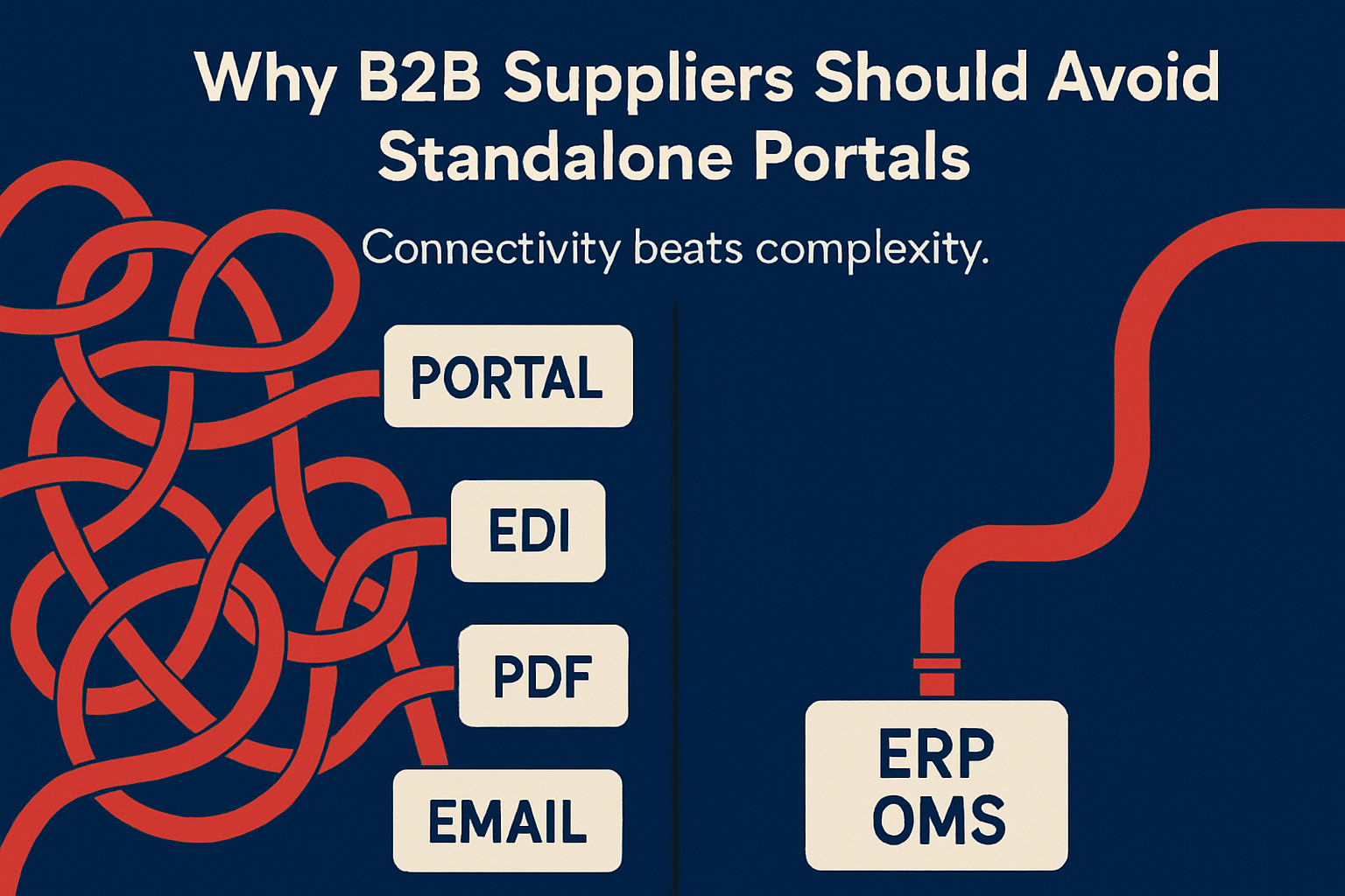 Why B2B Suppliers Should Avoid Standalone Portals