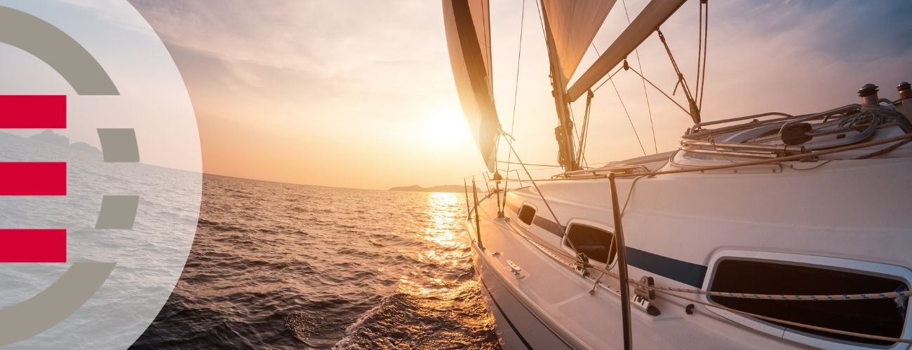 Sailing and Scaling - Sail boat on kempenfelt bay