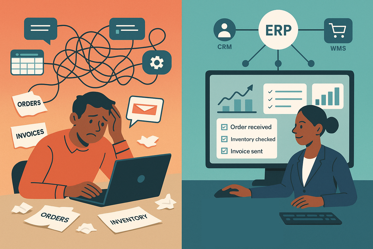 How Do ERP Systems Streamline Business Processes?